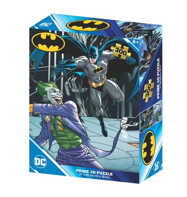 Prime 3D Puzzles Prime 3D DC Comics Batman vs Joker 300 Piece Puzzle
