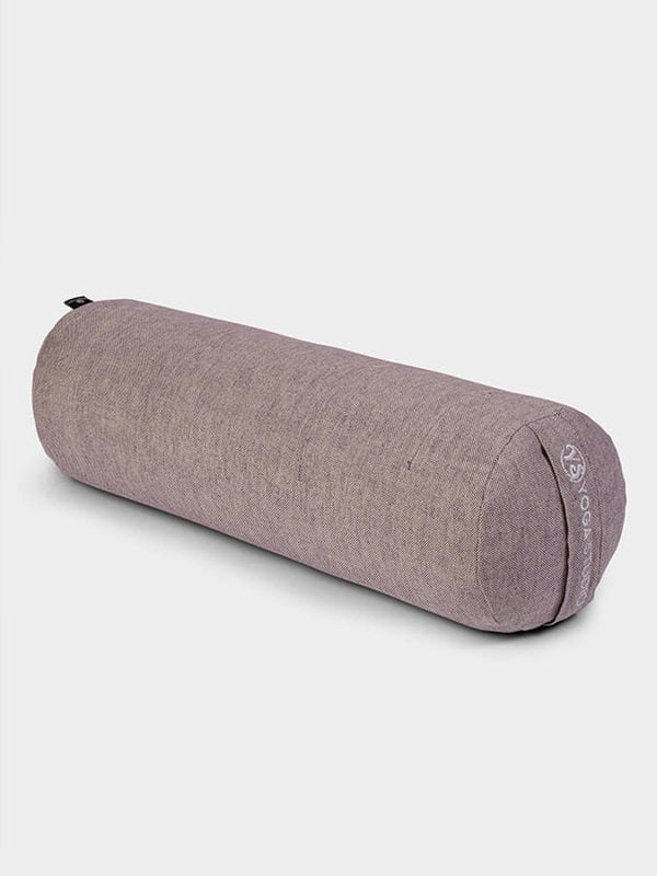 Yoga Studio Organic Buckwheat Two Toned Meditation Bolster Cushion