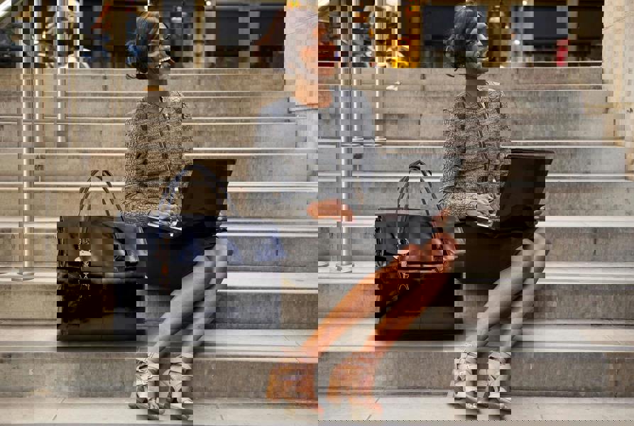 Catwalk Collection Handbags Helena - Laptop Bag 17"