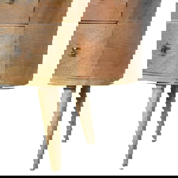 Artisan Furniture Solid Wood Rounded Entertainment Unit