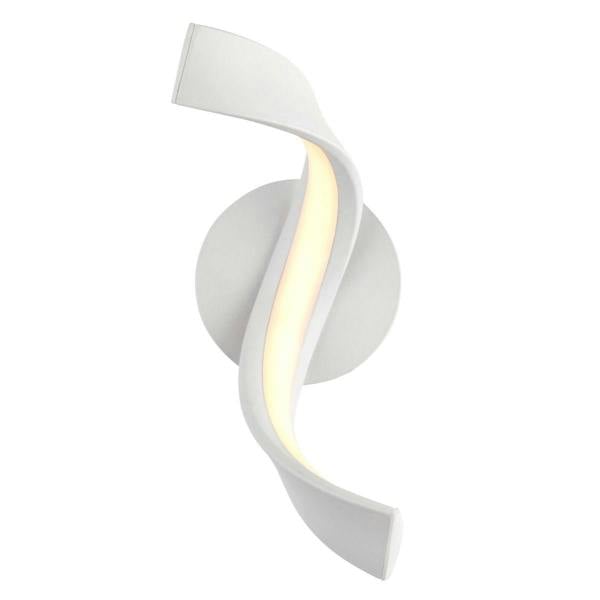 Pagazzi Lighting Gwyn LED Warm White 5.5W White Wall Light