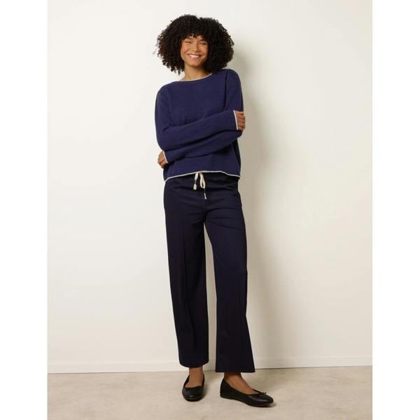 Blue Vanilla Back Bow Jumper