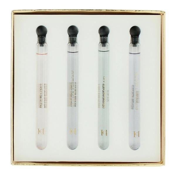 Carolina Herrera Confidential Eau de Toilette 4 x 4ml Vial Gift Set Orange Affair, Bergamote Bloom, Vetiver Paradise + Rose Cruise