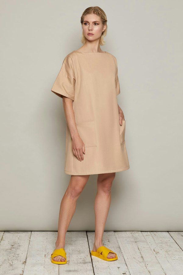 Bo Carter Paula Dress - Beige