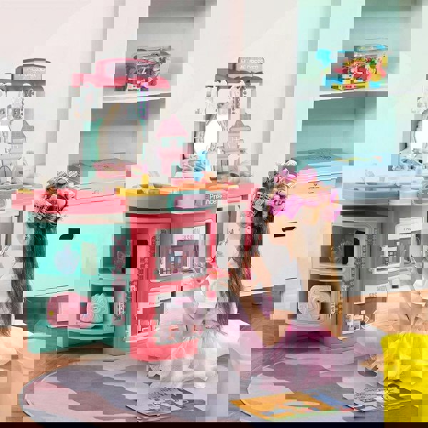 Fun Bucket-Shaped Toy Storage Vanity Table Living and Home