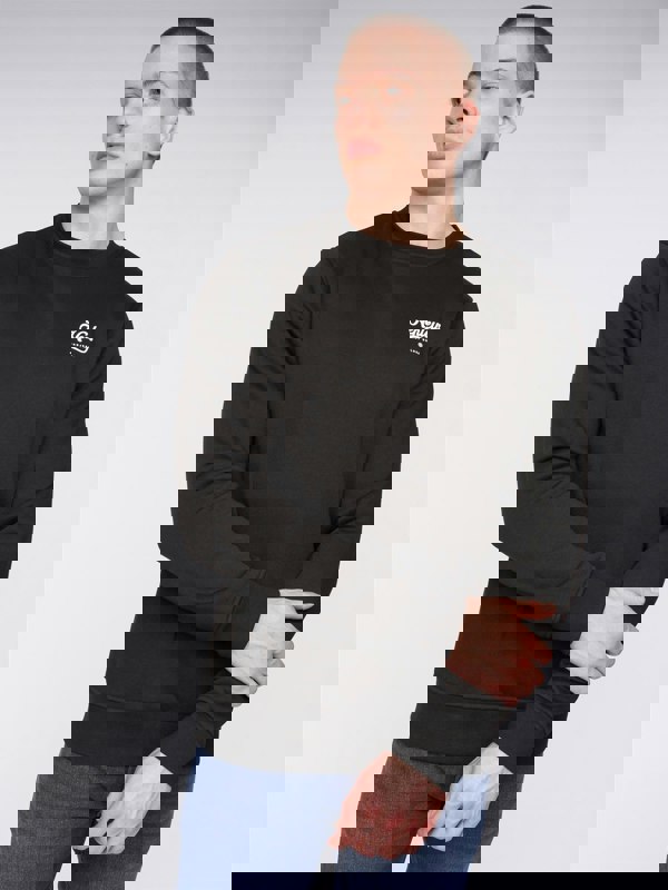Henleys Scripthen Crew Sweatshirt - Black