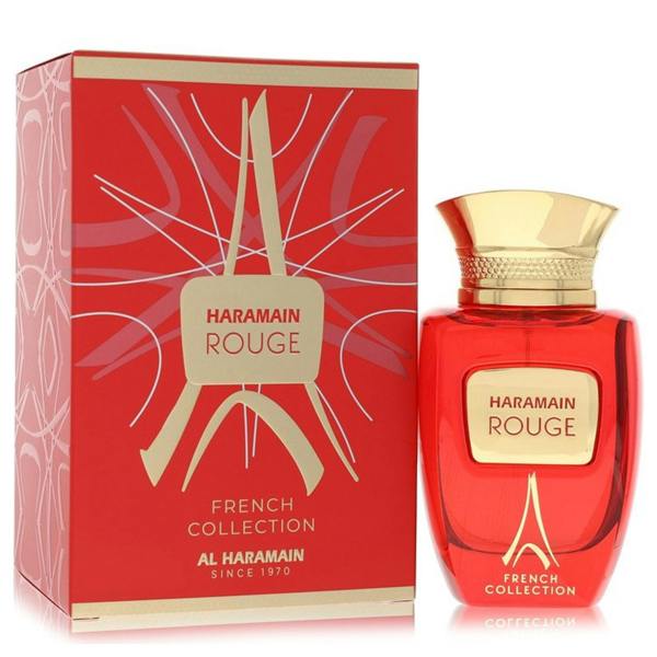Al Haramain Al Haramain Rouge French Collection by Al Haramain Eau De Parfum Spray 3.33 oz for Men 98 ml