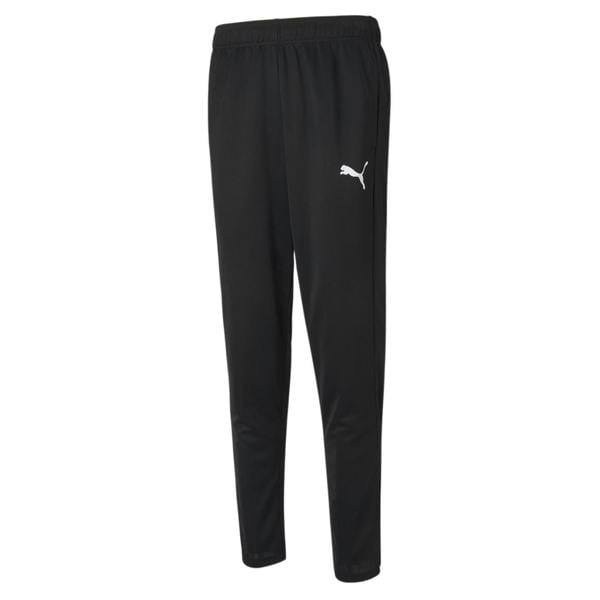Puma Mens Logo Tapered Tracksuit Bottoms - Black - 