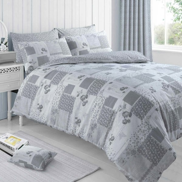 Velosso Maya Printed Cotton Blend Duvet Cover and Pillowcase Set