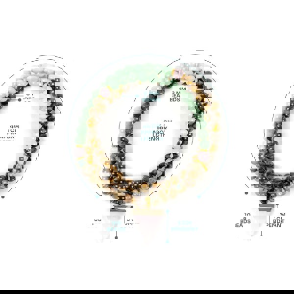 Myga Protect Mala beaded necklace