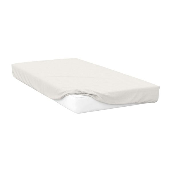 Belledorm 200 Thread Count Cotton Percale Deep Fitted Sheet - Ivory