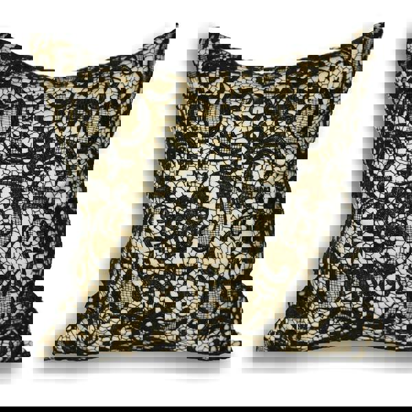 Riva Home Macrame Cushion Cover - Cream