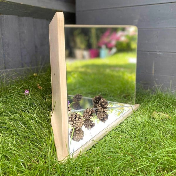 tickit Wooden 4-Way Mirror
