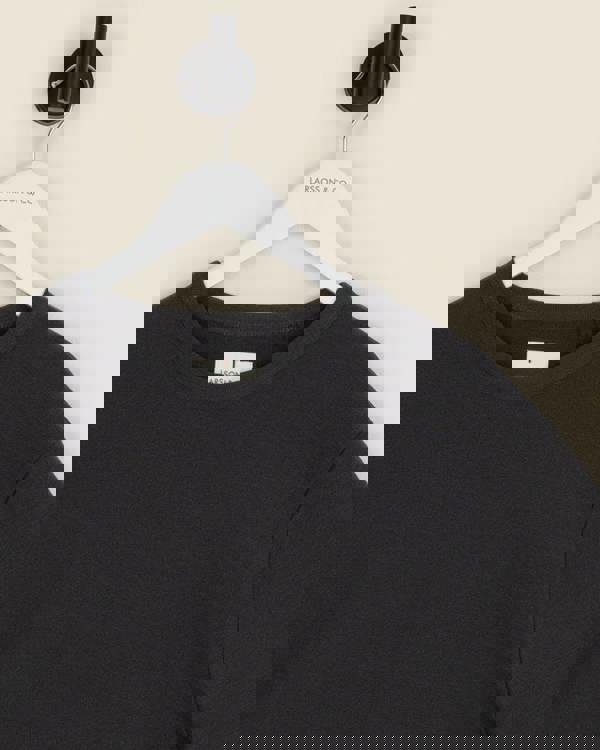 Larsson & Co Leif - Slub Textured T-Shirt