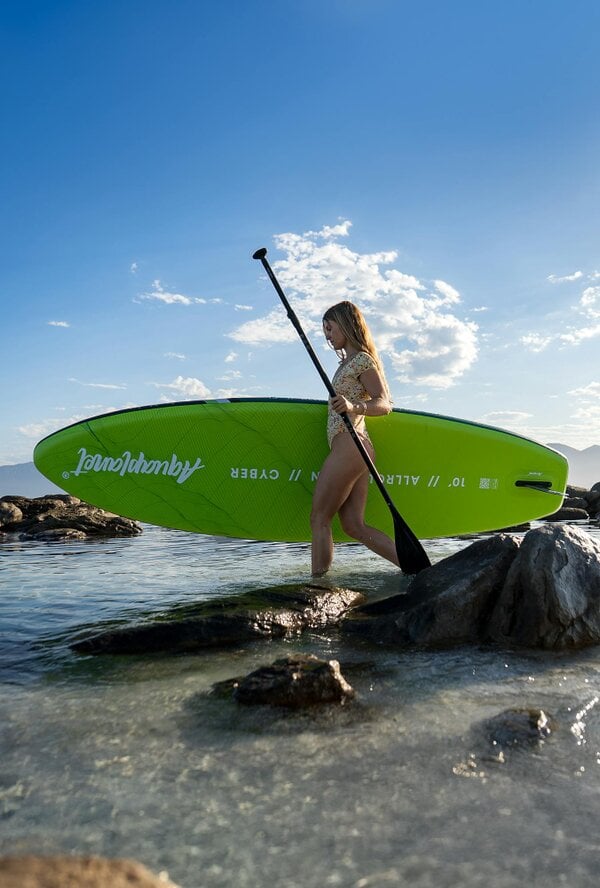 Aquaplanet ALLROUND TEN 10' Inflatable Paddle Board Package - Cyber