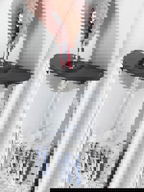 Durable Key Safe Plus Lock Box Drop Slot | Holds 54 Keys | Includes 6 Key Clips