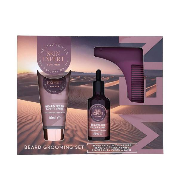 The Kind Edit Co. Skin Expert Beard Grooming Gift Set