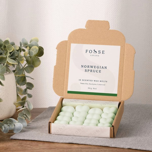 Fosse Living Norwegian Spruce Wax Melts - 16 Pack