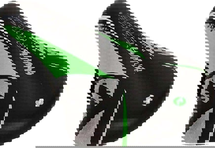 Awe Junior Polyurethane MTB Bike/Bicycle Saddle Green/Black/Silver