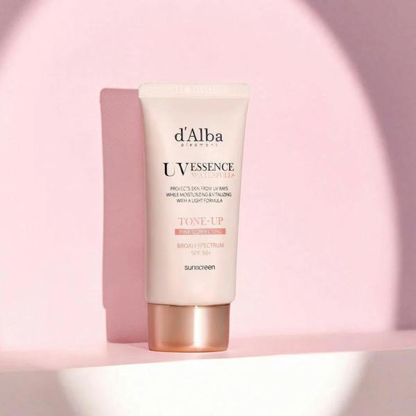 D'ALBA Waterfull Pink Correcting Tone-Up Sunscreen 50ml