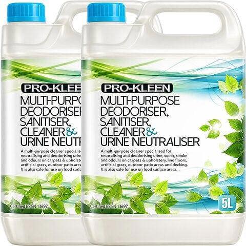 ProKleen 10L of Multi-Purpose Deodoriser Disinfectant Sanitiser Cleaner & Urine Neutraliser Super Concentrated Professional Formula