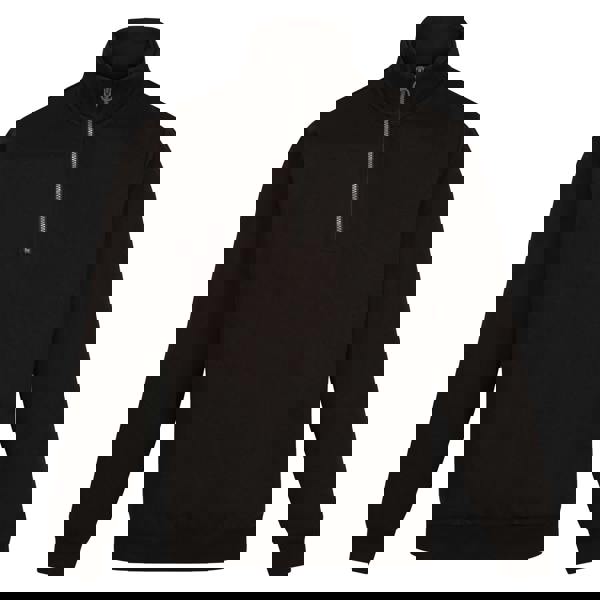 Regatta Professional Mens Quarter Zip Sweatshirt - Black