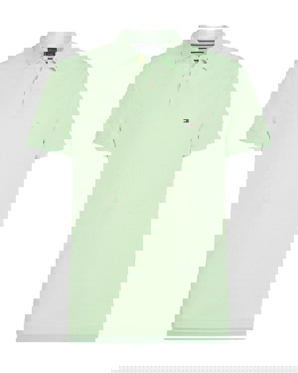 Tommy Hilfiger 1985 Regular Fit Mens Polo - Opal Green