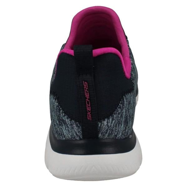 Skechers Ladies Skechers Slip On Trainers Quick Getaway 12983