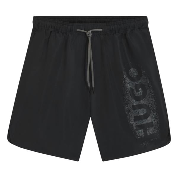 Hugo Mens Spray Quick Dry Swim Shorts - Black - 