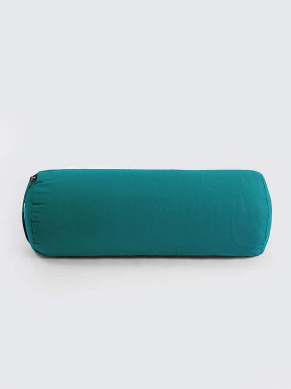 Yoga Studio Organic Cotton Buckwheat Lotus Meditation Bolster Cushion