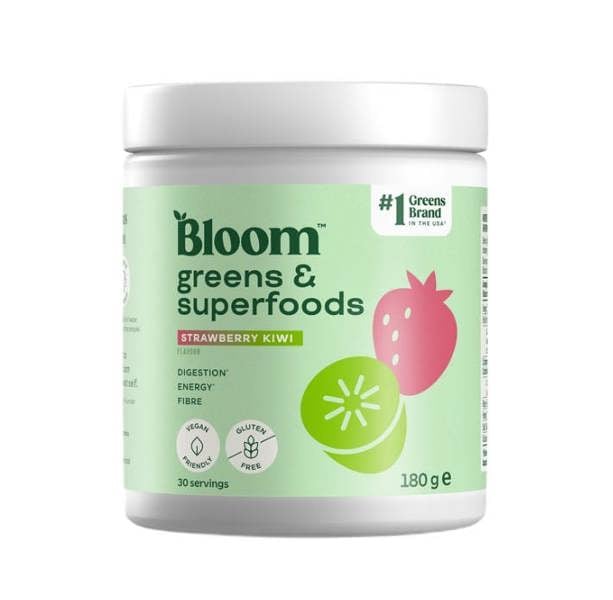 Bloom Greens & Superfoods, Strawberry Kiwi - 180g