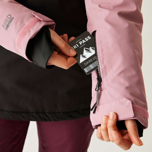 Dare 2B Womens Snowburst II Overhead Ski Jacket - Lilac