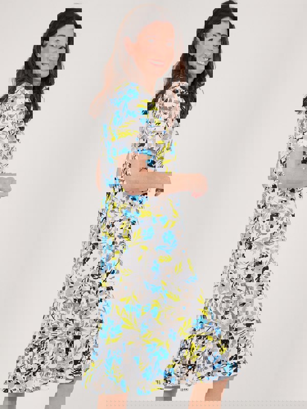 TIGI-Wear Bouquet Floral Print Dress