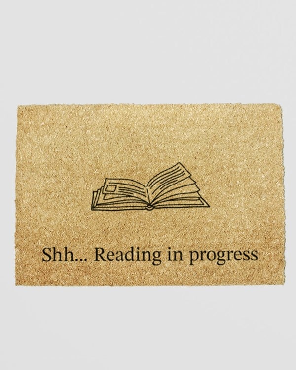 Reading In Progress Doormat (60 x 40cm)