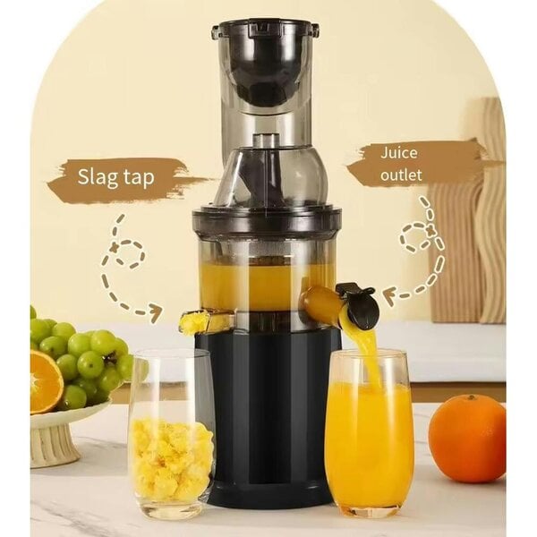 Havendro Electric Juicer Machine Juice Fruit Squeezer Slow Masticating Brush Pulp Cup