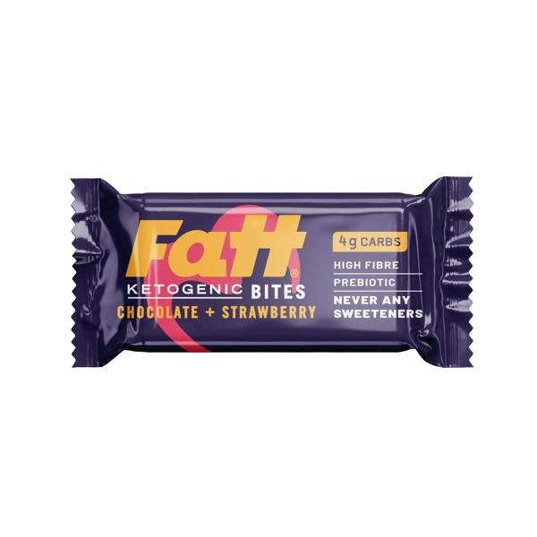 Fatt Chocolate + Strawberry Keto Bites