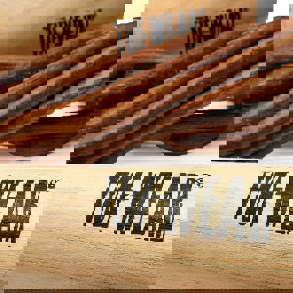 Tuf Wear Leather Skipping Rope (Wooden Handle)