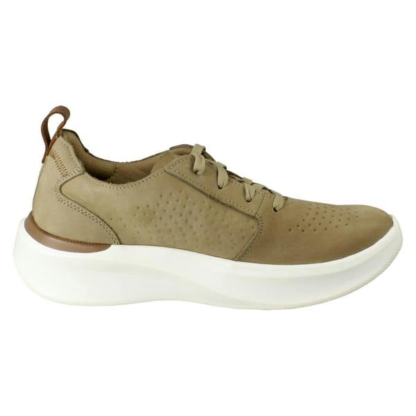 Clarks Mens Clarks Cloudsteppers Platform Trainers SolevanaStyle