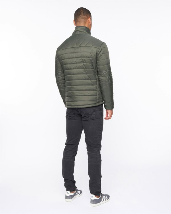 Duck and Cover Carricore Padded Jacket Dark Olive