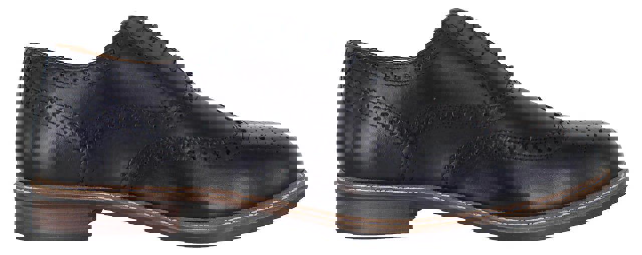 Thomas Crick Cardew Mens Casual Smart Lace Up Brogue Leather Shoes