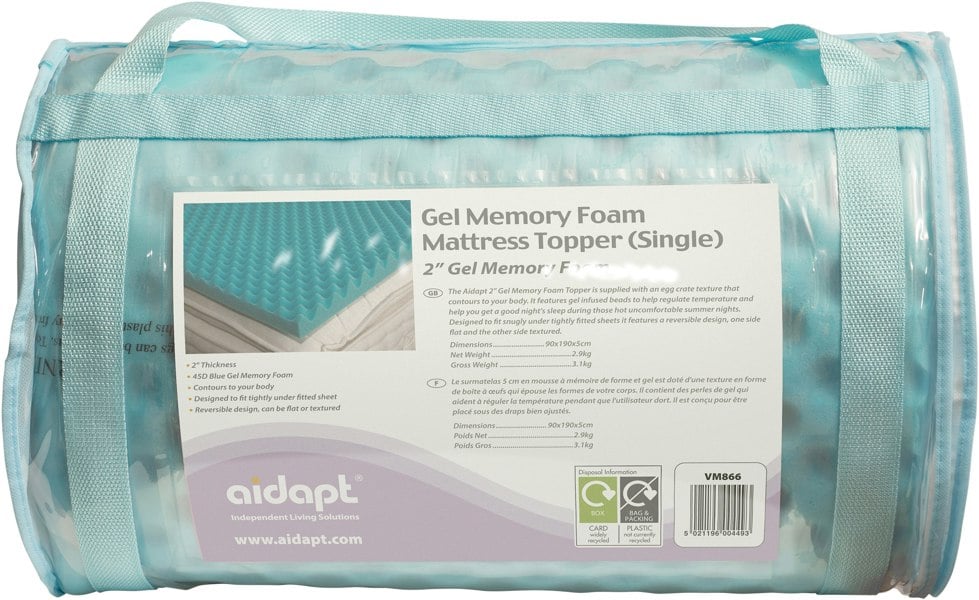 Aidapt Cool Mattress Topper Single