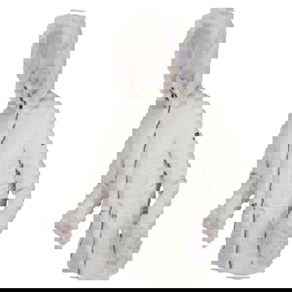 Regatta Womens/Ladies Willabella Faux Fur Trim Jacket - Light Vanilla - 