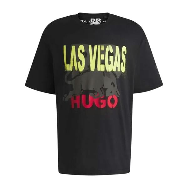 Hugo Mens Las Vegas Special Artwork T-Shirt - Black - 