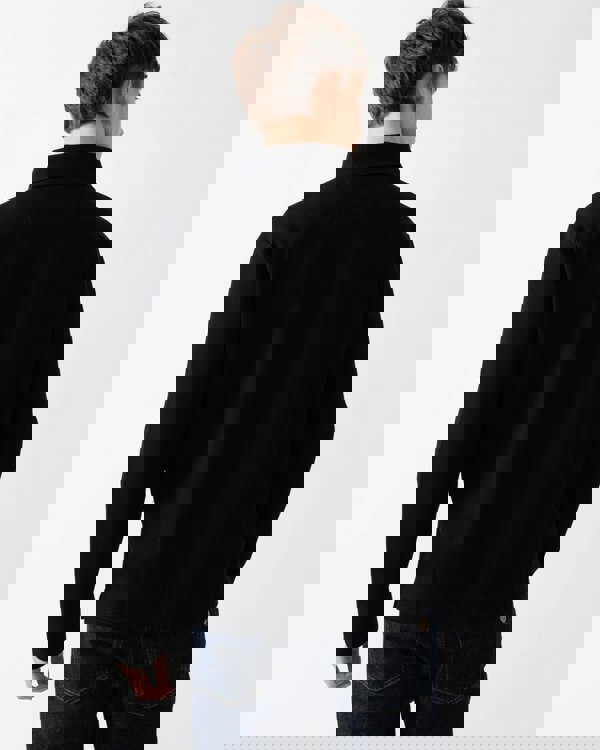 BOSS Green BOSS Green Plisy Mirror Mens Long Sleeve Polo Shirt