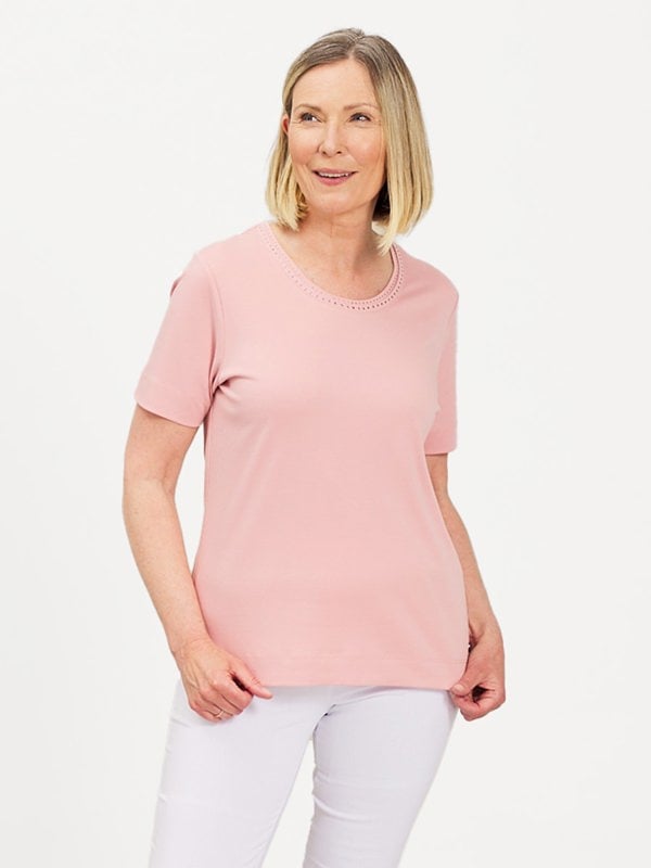 PennyPlain Nailhead Top - Dusk