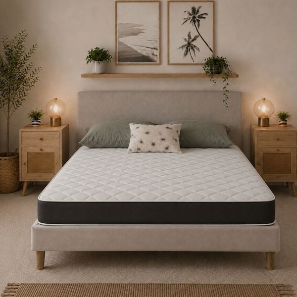 Starlight Beds Hybrid Mattress - Soft Feel, Memory Foam & Spring Support
