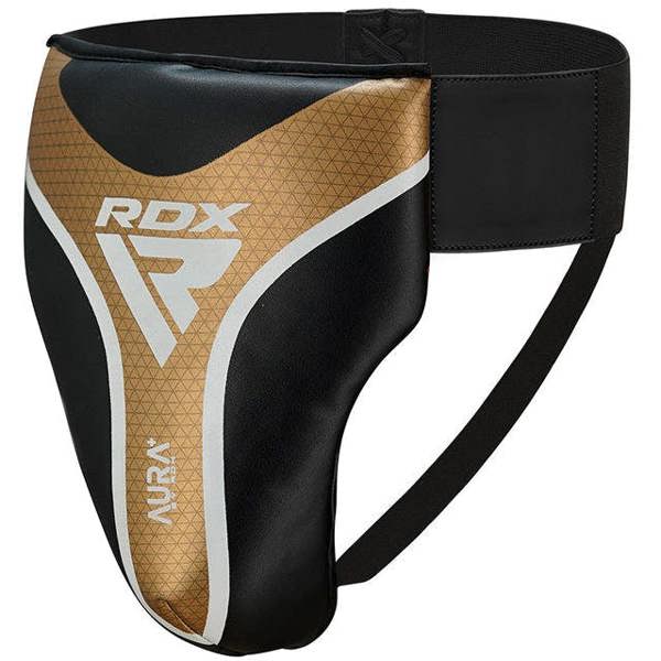 RDX Sports GROIN GUARD AURA PLUS T-17 BLACK/GOLDEN