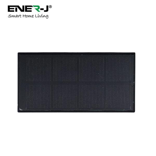ENER-J 2 Pc Pack Solar Powered Deck / Fence Light with 5 LEDs, 2 Colour Switchable - 3000K & 6000K