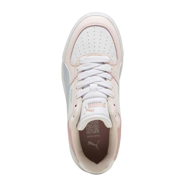 Puma Childrens/Kids Caven III Trainers - Blue/Blush Pink/White-Blue - 