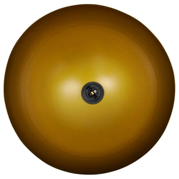 Berkfield Ceiling Lamp 2 pcs Height-adjustable Semi-spherical Black